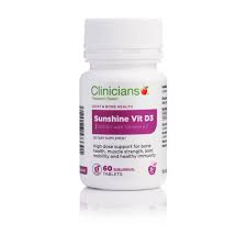 Clinicians Sunshine Vit D3 60 Tablets